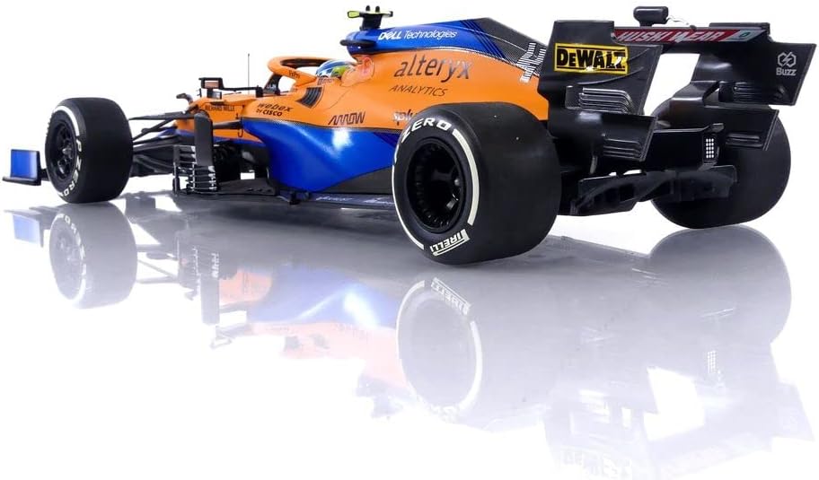 Minichamps 530213304 Mclaren F1 Team MCL35M-Lando Norris-2nd Place Italian GP 2021 – Coche coleccionable en miniatura, multicolor