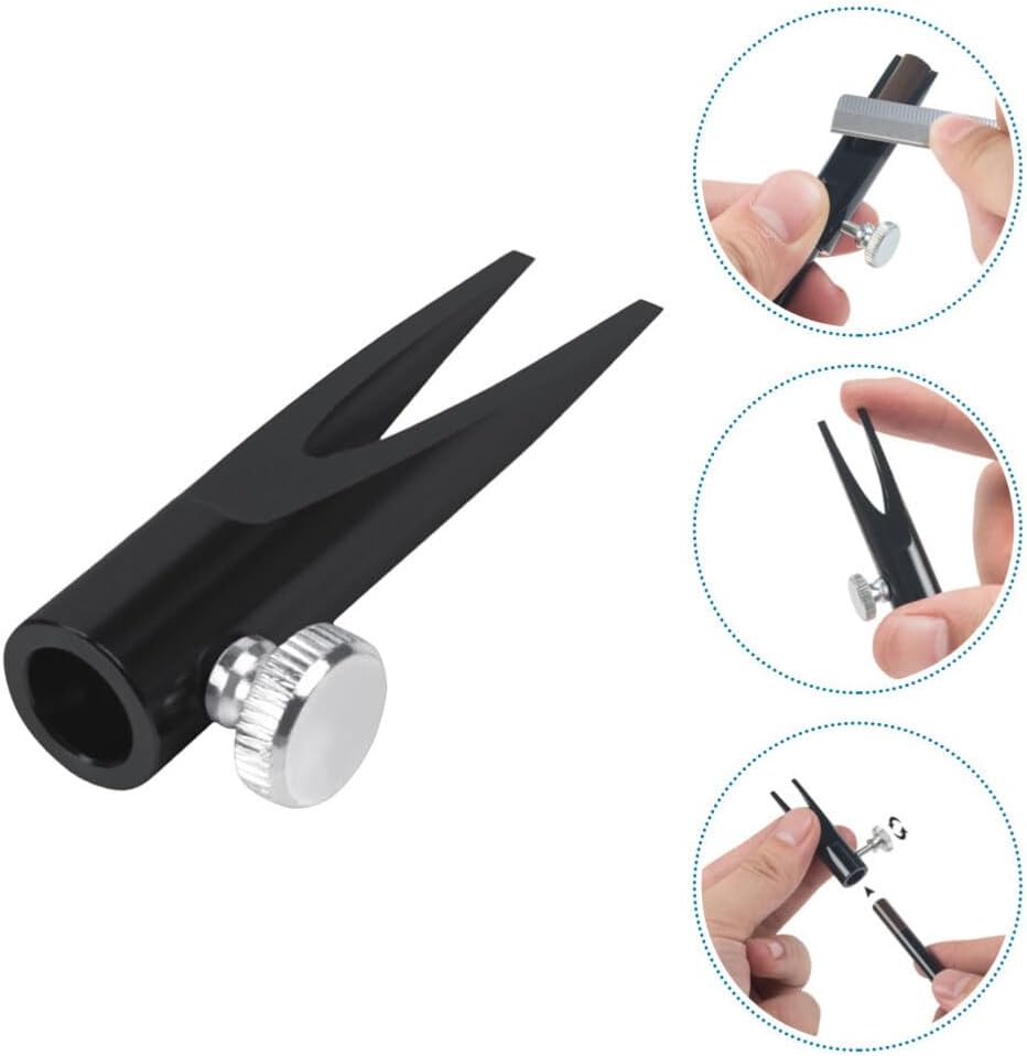 FRCOLOR Herramientas manuales 2 unids sacapuntas cilíndricos sacapuntas de maquillaje de mano sacapuntas dual mini sacapuntas sacapuntas de mano