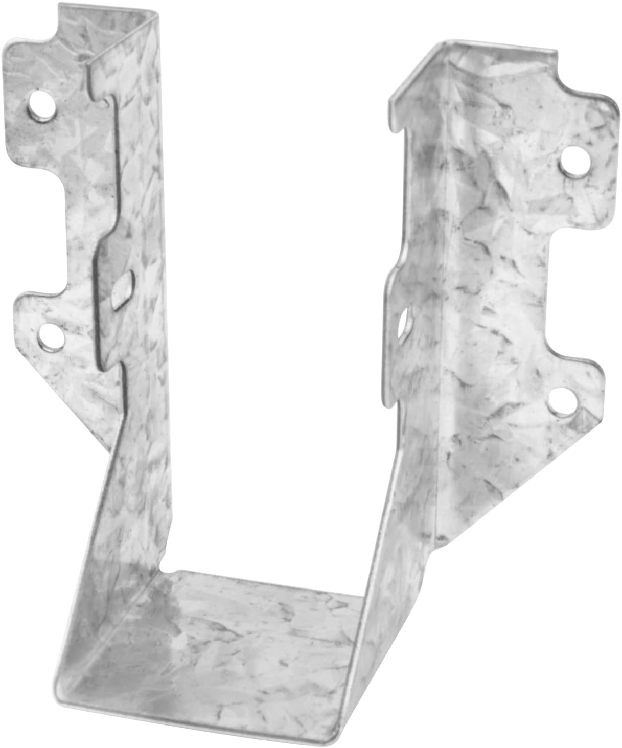 Colgador de vigas para vigas, conectores estructurales para montaje frontal, 2 x 4 de montaje en la cara de 2 x 4, calibre 18, acabado galvanizado