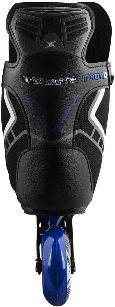 TronX Velocity – Patines de hockey en línea ajustables para niños pequeños, talla 7-10