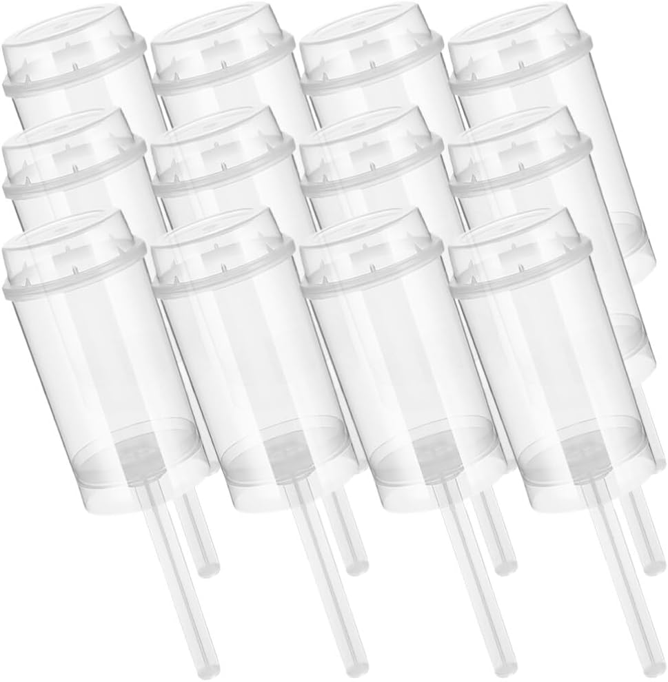 ifundom 20 piezas de pastel empujador de plástico recipientes de cupcake soporte para helado recipientes para cupcakes contenedores de alimentos