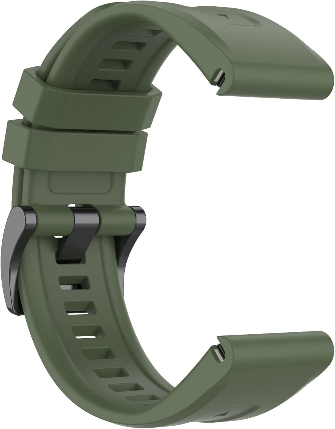 FitTurn Correa de reloj compatible con Coros Vertix 2 (no para Vertix), correa de reloj flexible de silicona suave deportiva de ajuste rápido para