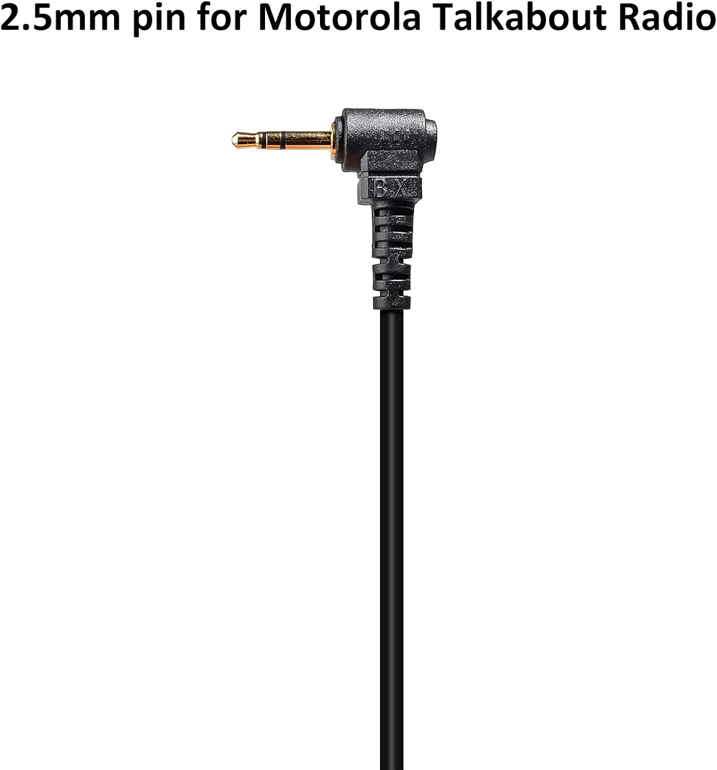 Auriculares de radio, auriculares de tubo acústico con PTT y micrófono para Motorola Talkabout MH230R T200 T260 T460 T600 MR350R MT350R MS350R HT