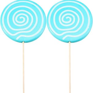 Zerodeko 2 piezas de accesorios de piruleta, modelos realistas de piruleta falsa, caramelos de imitación de resina, accesorios decorativos para Zerodeko 2 piezas de accesorios de piruleta, modelos realistas de piruleta falsa, caramelos de imitación de resina, accesorios decorativos para