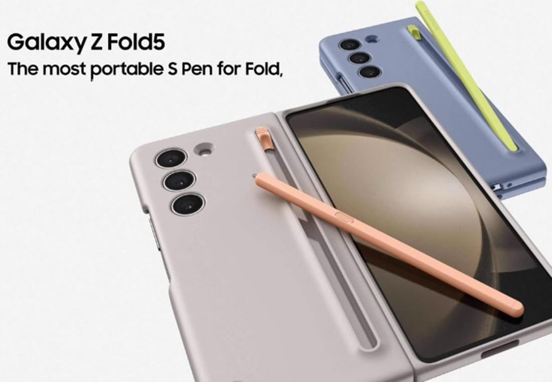 Galaxy Z Fold 5 S Pen Fold Edition, lápiz capacitivo, punta delgada de 0.059 in, 4,096 niveles de presión solo para teléfonos Samsung Galaxy Z Fold