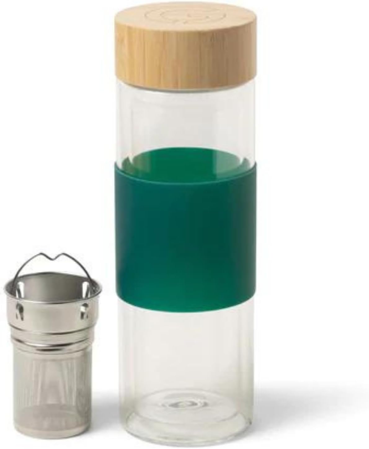 To-Go – Vaso de té verde azulado oscuro, 13.5 onzas