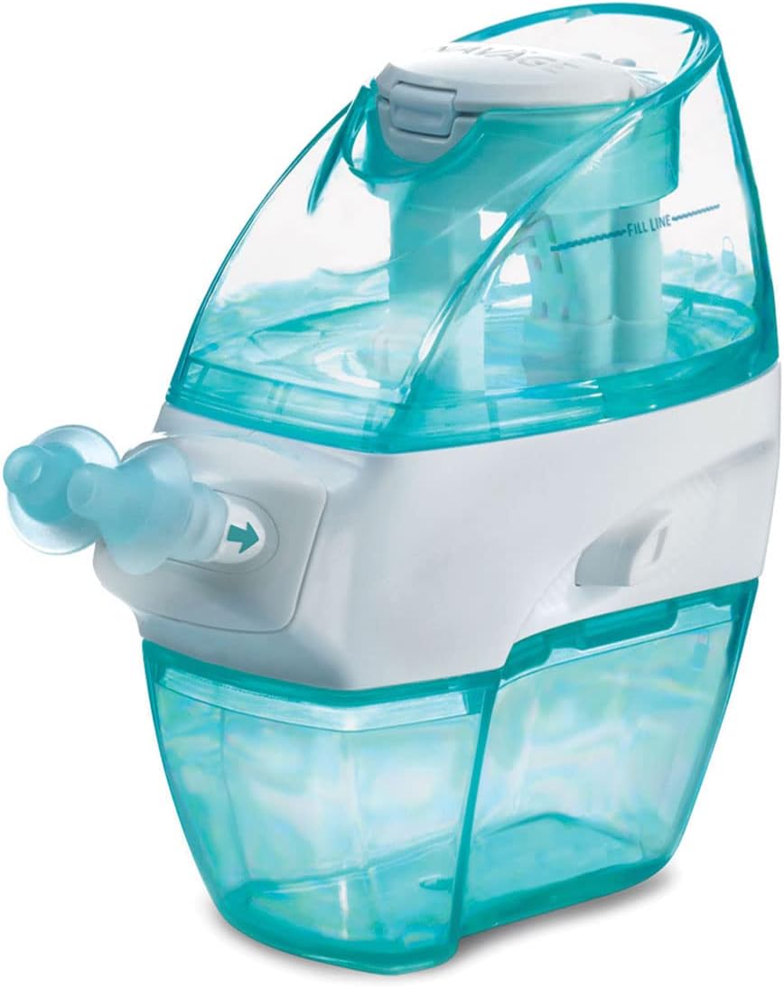 Navage Nasal Care – Paquete de limpiador de nariz con 20 cápsulas SaltPod Bolsa de viaje (borgoña)