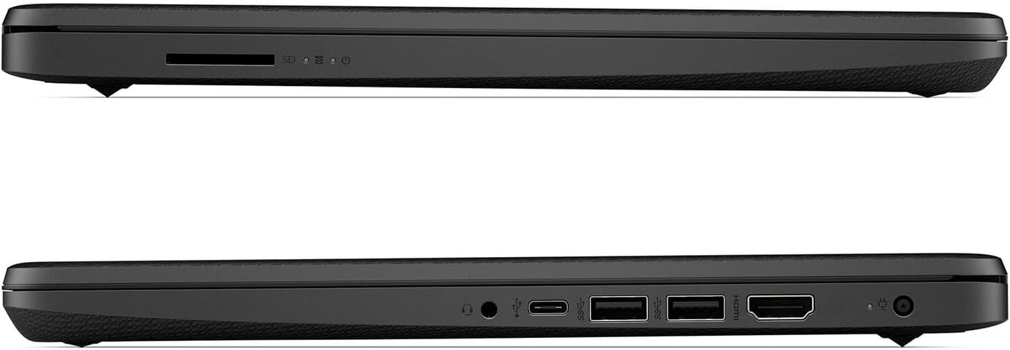 HP Essential Laptop, pantalla táctil HD de 14″, AMD Ryzen 3 5300U, 32 GB de RAM, SSD de 1 TB, cámara web, HDMI, Wi-Fi 5, Windows 11 Home, negro