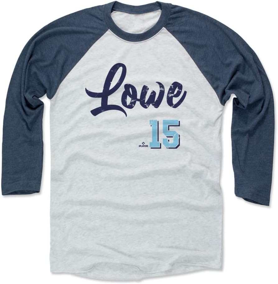 Josh Lowe Camiseta raglán de manga 34 – Josh Lowe Tampa Bay Script