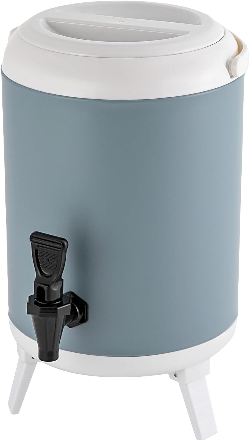 Dispensador de bebidas aislado de acero inoxidable de 1.9 galones, dispensador de bebidas para fiestas, dispensador portátil de bebidas heladas,
