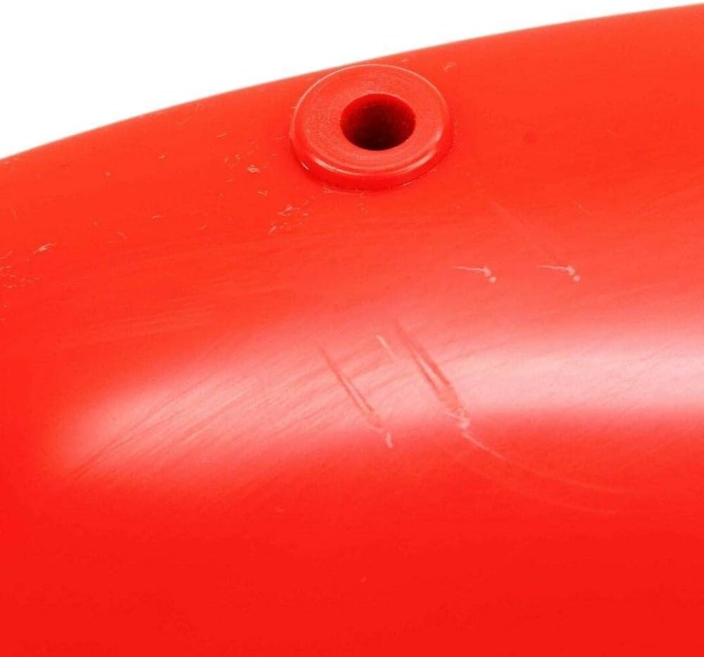 Nueva cubierta del marco de la caja de la batería roja de Monza para 1982-1986 Honda CT110 83600-459-910ZA