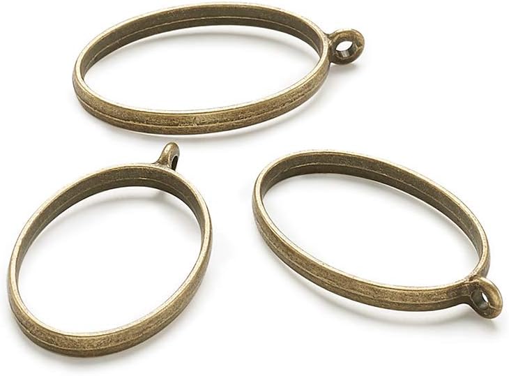 Colgantes de cuentas de metal de estilo tibetano para hacer joyas