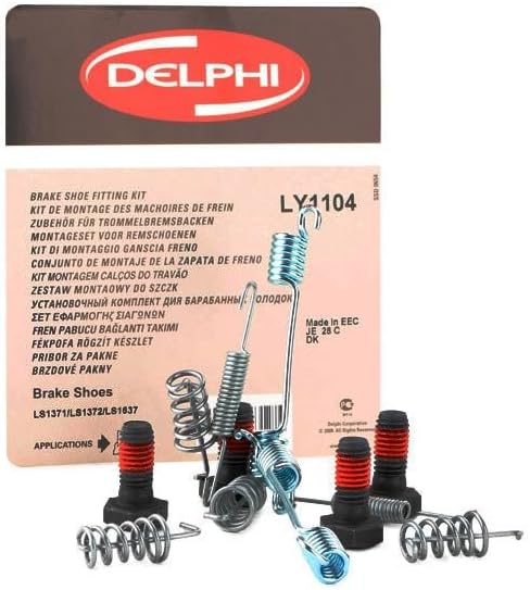 DELPHI Kit de accesorios de zapatas de freno de estacionamiento para MERCEDES 190 Viano Vito 77-12