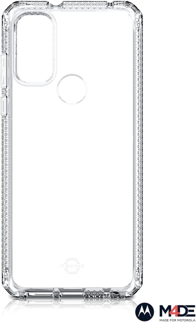 ITSKINS Spectrum Clear Funda Protectora Para Motorola Moto G Pure (2021) – Transparente
