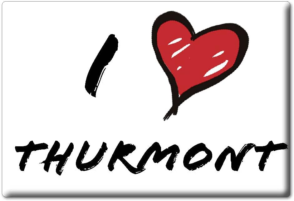 THURMONT FRIGORÍFICO IMÁN MARYLAND (MD) IMANES USA SOUVENIR I LOVE GIFT (Var. INFORMAL)