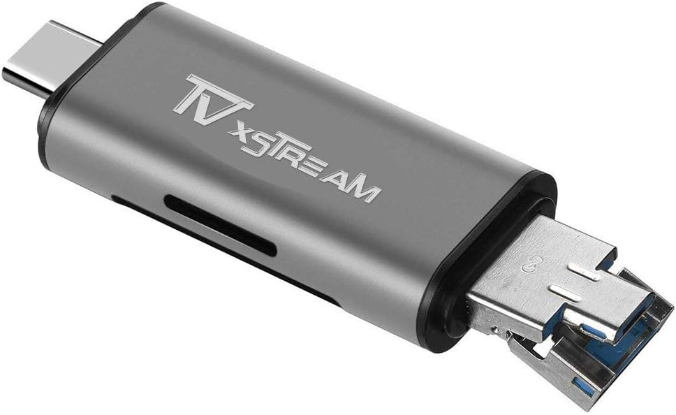 Lector de tarjetas SD, 3 en 1 USB 2.0  USB CMicro USB – SD, Micro SD, SDXC, SDHC, Micro SDHC, lector de tarjetas de memoria Micro SDXC para MacBook