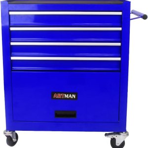 Carrito de herramientas con ruedas y cajones mecánicos, caja de herramientas resistente con cerradura, carrito de herramientas multifuncional (4 Carrito de herramientas con ruedas y cajones mecánicos, caja de herramientas resistente con cerradura, carrito de herramientas multifuncional (4