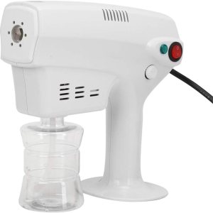 Pulverizador eléctrico, pistola pulverizadora eléctrica, nano atomizador recargable de mano, nano rociador ajustable, luz azul, 1200 W, 10.1 fl oz, Pulverizador eléctrico, pistola pulverizadora eléctrica, nano atomizador recargable de mano, nano rociador ajustable, luz azul, 1200 W, 10.1 fl oz,