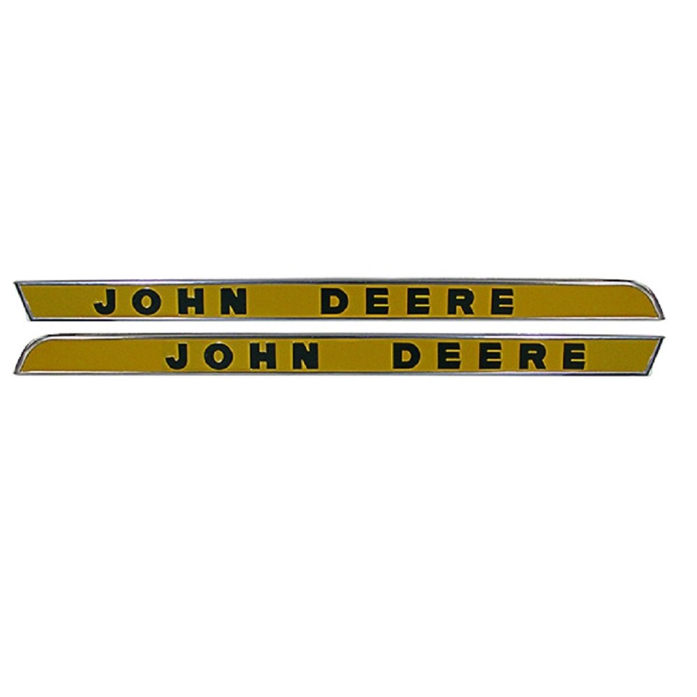 Stevens Lake Parts Nuevas molduras laterales de repuesto para el lado izquierdo y derecho para John Deere