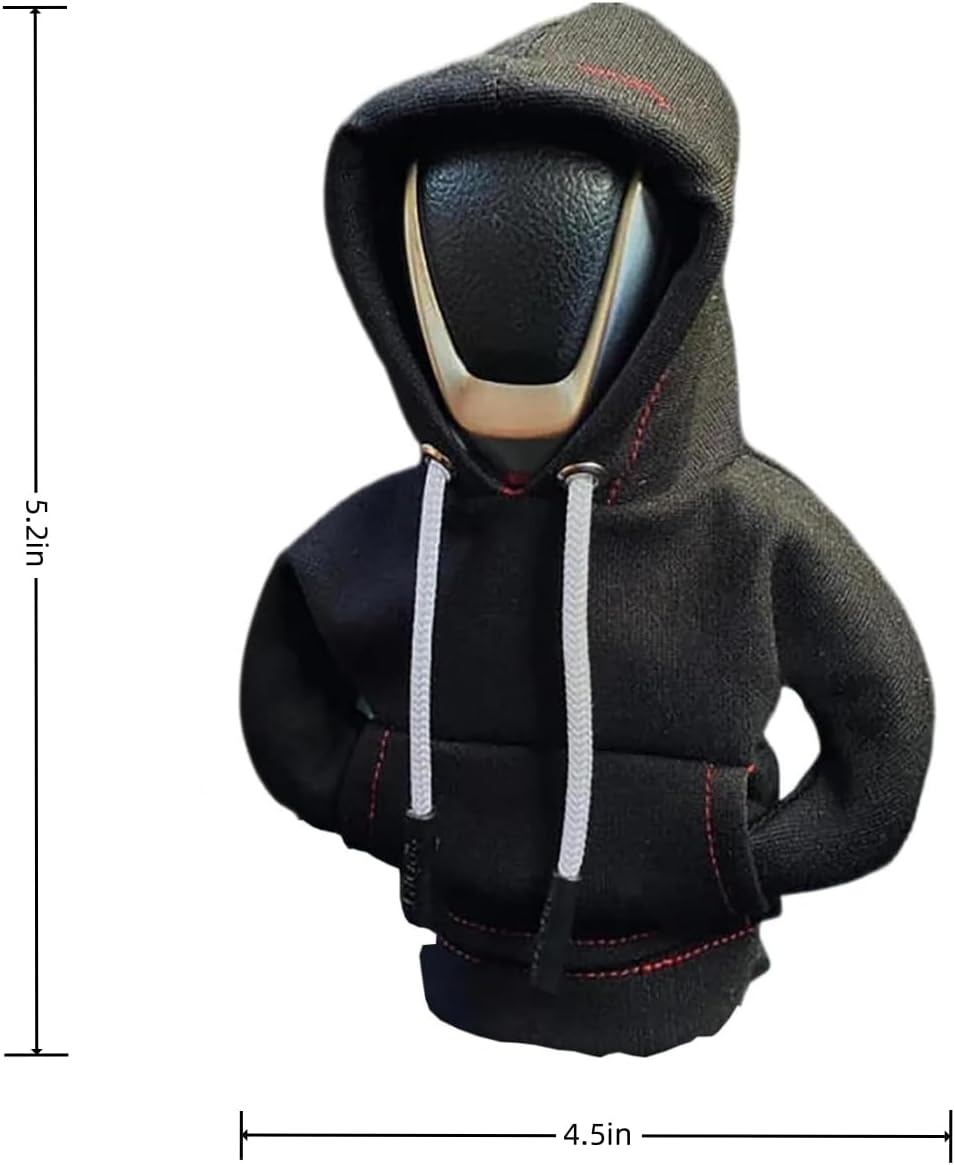 Dukebo Mini cubierta de cambio de engranajes de coche con capucha cubierta de cambio de engranajes del coche, accesorios interiores, perillas de
