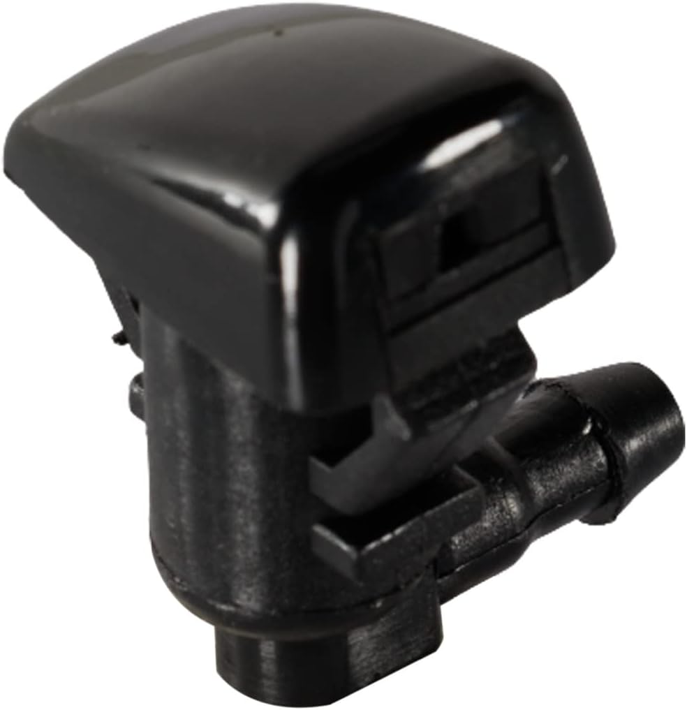 Para Dodge Charger 2011, 2012, 2013, 2014, boquilla para limpiaparabrisas o lado del pasajero, una sola pieza, plástico, negro, repuesto para