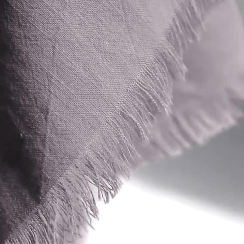 Ayuzawa Servilletas de tela hechas a mano 100% algodón con flecos, delicadas servilletas de tela hechas a mano para cenas, fiestas, bodas y más, 18
