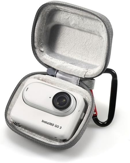 Coyktonty Bag Funda de transporte para Insta360 GO3, mini funda, GO 3 accesorios de funda protectora (gris)