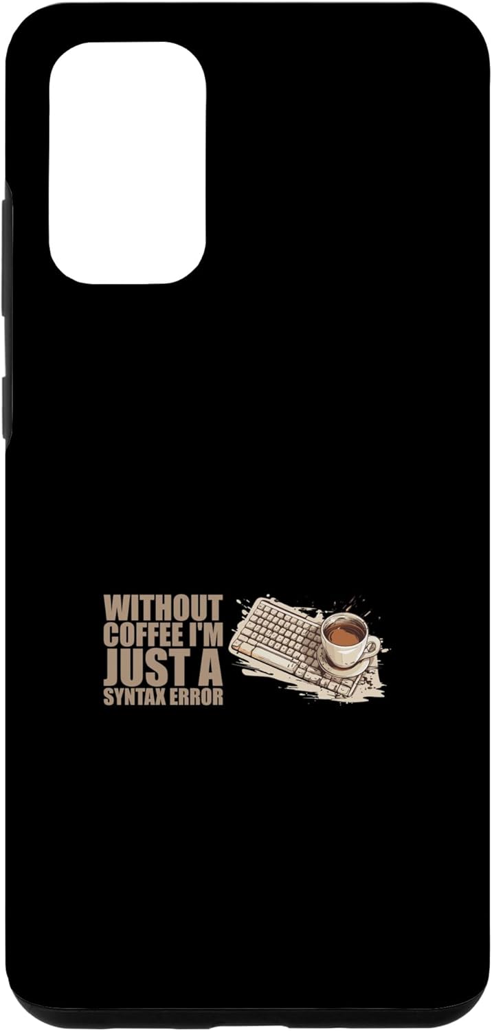 Galaxy S20+ Caffeine Coder Software Developer Engineer Coffee Programmer Case