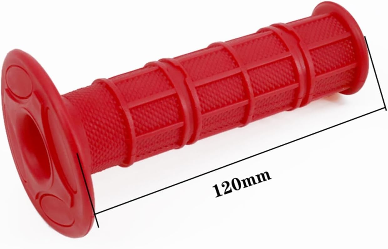 Empuñaduras universales para motocicleta de 78 pulgadas, 0.866 in, de goma, compatible con YZ 80 85 125 250 450 426F YZF R1 R6 R3 R25 MT03 FZ16 XT600