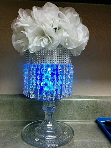 Luz LED brillante sin llama, funciona con pilas, vela de té sumergible impermeable, decoración de jarrón bajo el agua para fiestas y bodas, paquete
