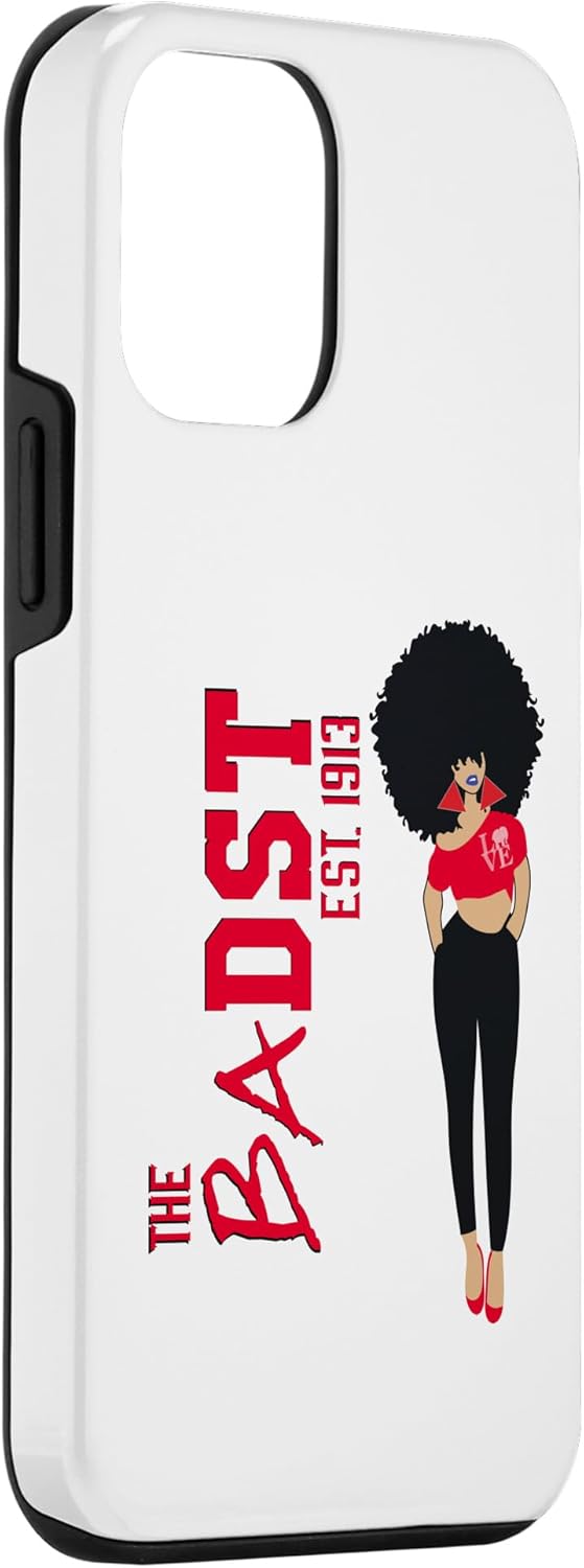 iPhone 12 mini Sassy Afro Lady Heels The Badst Love Elephant Case