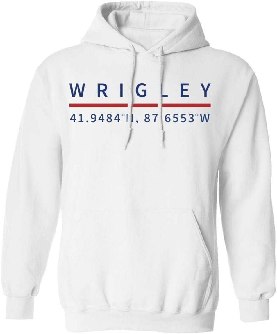ThirtyFive55 Wrigley Field Coordenates Sudadera con capucha