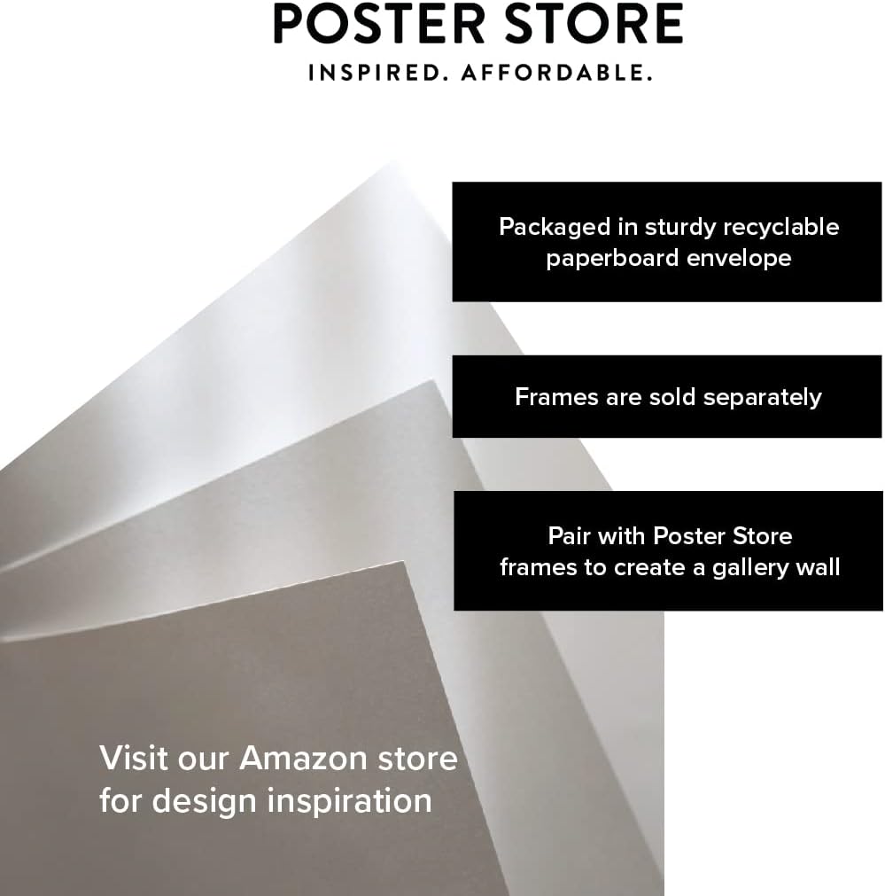 Poster Store Desert Vacation Set 12×16 – Póster de viaje vintage para habitación, decoración de pared certificada FSC (juego de 6)