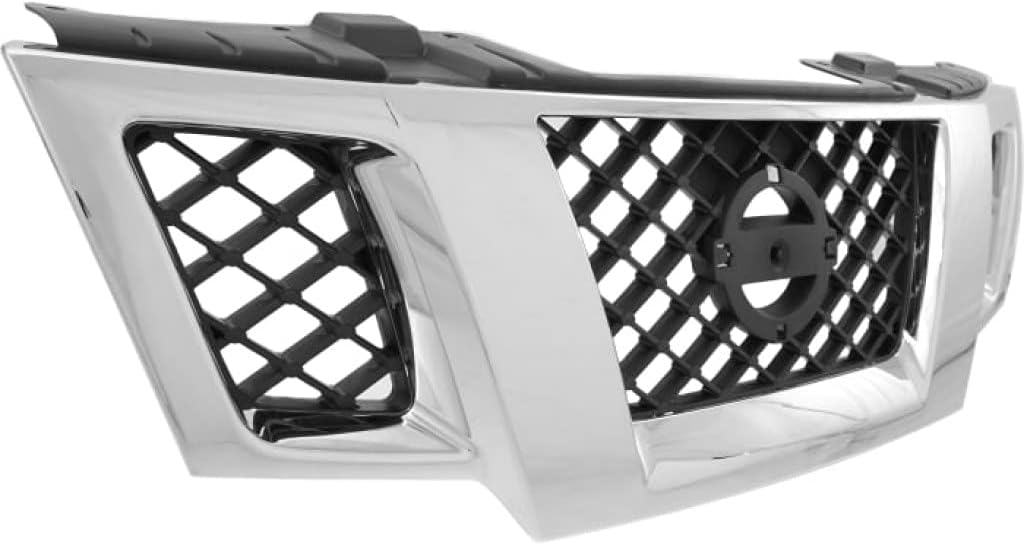 Para Nissan Frontier Grille Assembly 2009-2017  Carcasa cromadaplástico negro pintado  NI1200233  62310ZL00B