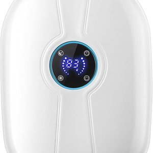 Deshumidificador portátil de 22 W de 215 pies cuadrados, mini deshumidificador remoto blanco con tanque de agua de 16.9 fl oz y pantalla LCD, Deshumidificador portátil de 22 W de 215 pies cuadrados, mini deshumidificador remoto blanco con tanque de agua de 16.9 fl oz y pantalla LCD,