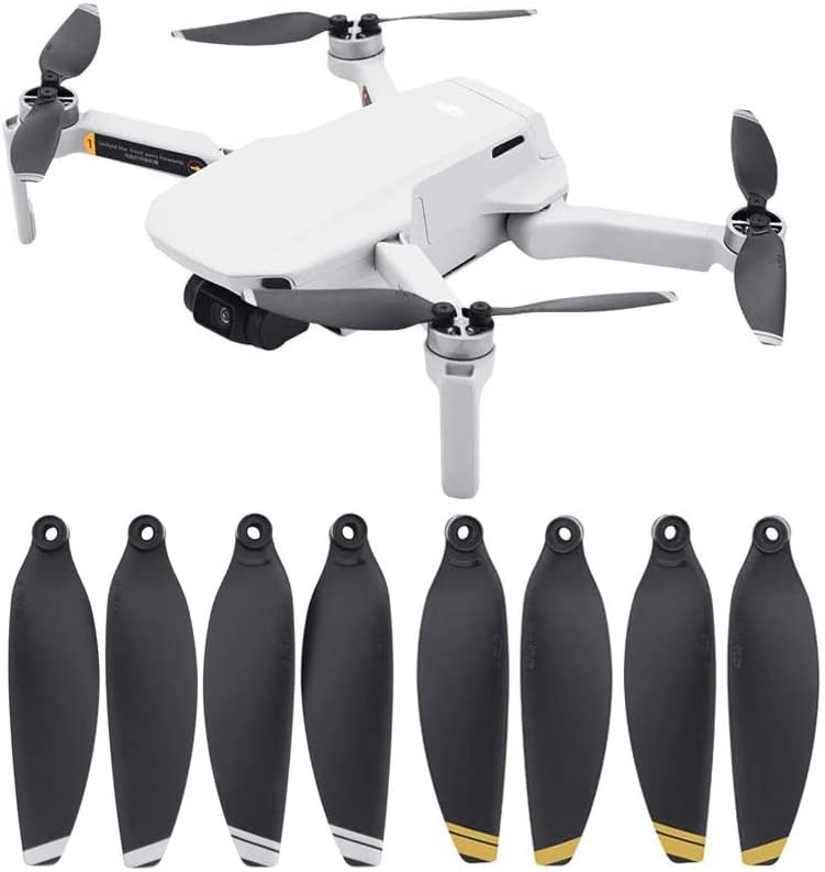 ALPGEN 48 piezas de héliceapto para Mavic Mini Drone 4726 tornillo de hoja de tornillo de repuesto accesorios de repuesto de ala de ventilador