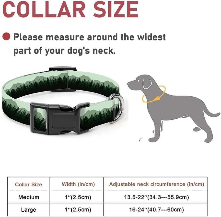 SXboxing Collar de perro, lindo collar de perro para perros pequeños, medianos y grandes, collares suaves personalizados ajustables para mascotas