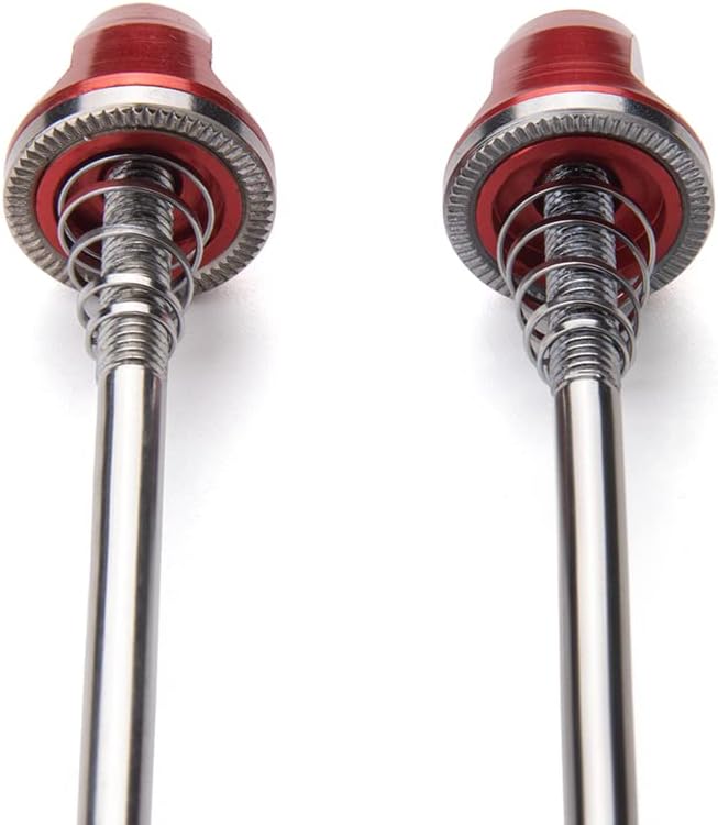 VIARON MTB Quick Release Axle Front and Rear Mountain Bike Skewer Set Aluminum Alloy Bicycle Wheel Skewers Hub QR Lever