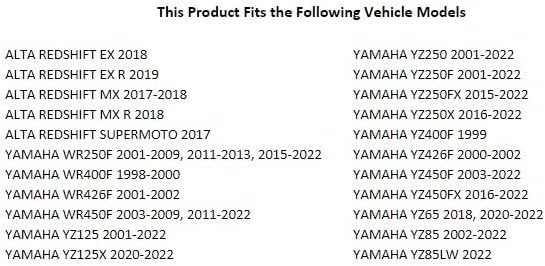 Tusk Estriberas Billet Race – Para Yamaha
