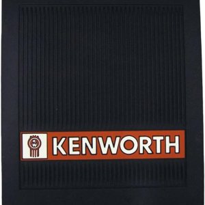 Kenworth Trucks 16″ x 14″ OEM MF-0003K – Guardabarros delantero acanalado de 14 pulgadas de grosor, aletas de barro negras, solapa simple Kenworth Trucks 16″ x 14″ OEM MF-0003K – Guardabarros delantero acanalado de 14 pulgadas de grosor, aletas de barro negras, solapa simple