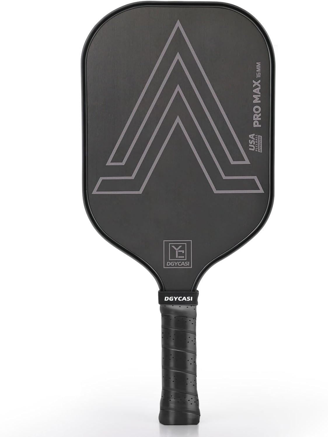 YC DGYCASI 16mm Pickleball Paddles Professional, 2024 USAPA Approved T700 Carbon Fiber Surface Pickle Paddle(CFS), Polypropylene Lightweight