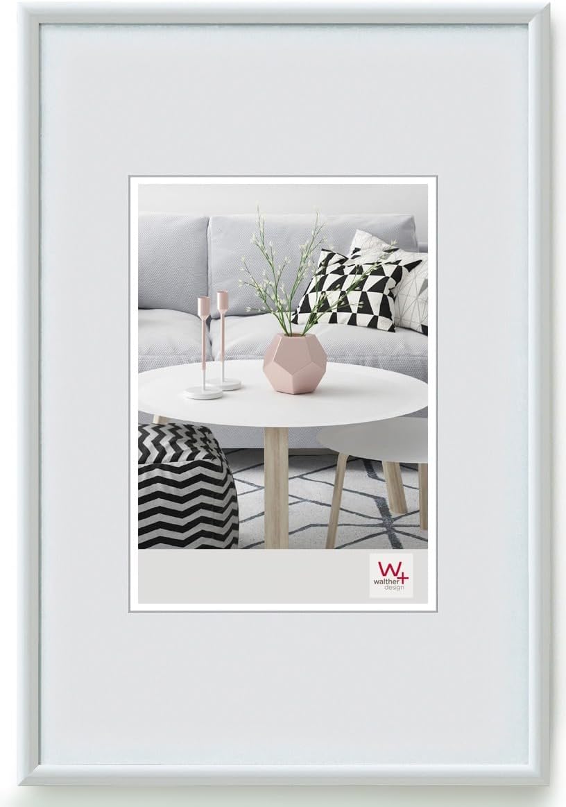 Walther Design KW090H Galeria – Marco de fotos, 23.50 x 35.50 pulgadas, color blanco