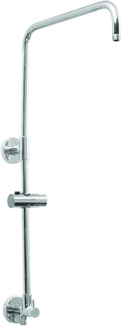Speakman WS-3010 Neo ShowerSlide Barra deslizante de ducha ajustable, elevador de 10 pulgadas, cromo pulido