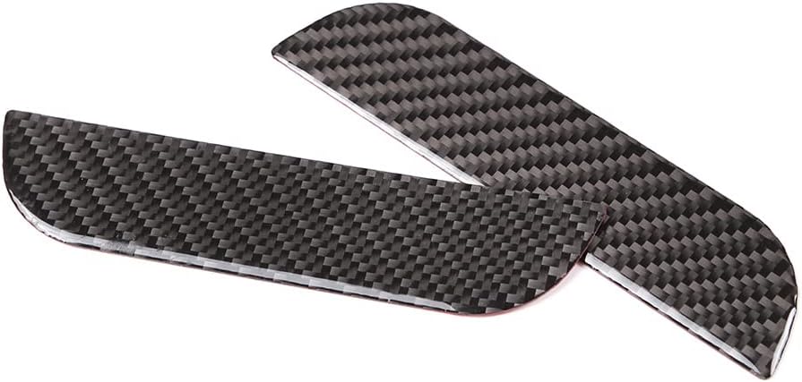 Almohadilla de ranura de elevación de vidrio para ventana de automóvil, decoración de fibra de carbono suave real para Toyota Supra GR A90 A91 MK5