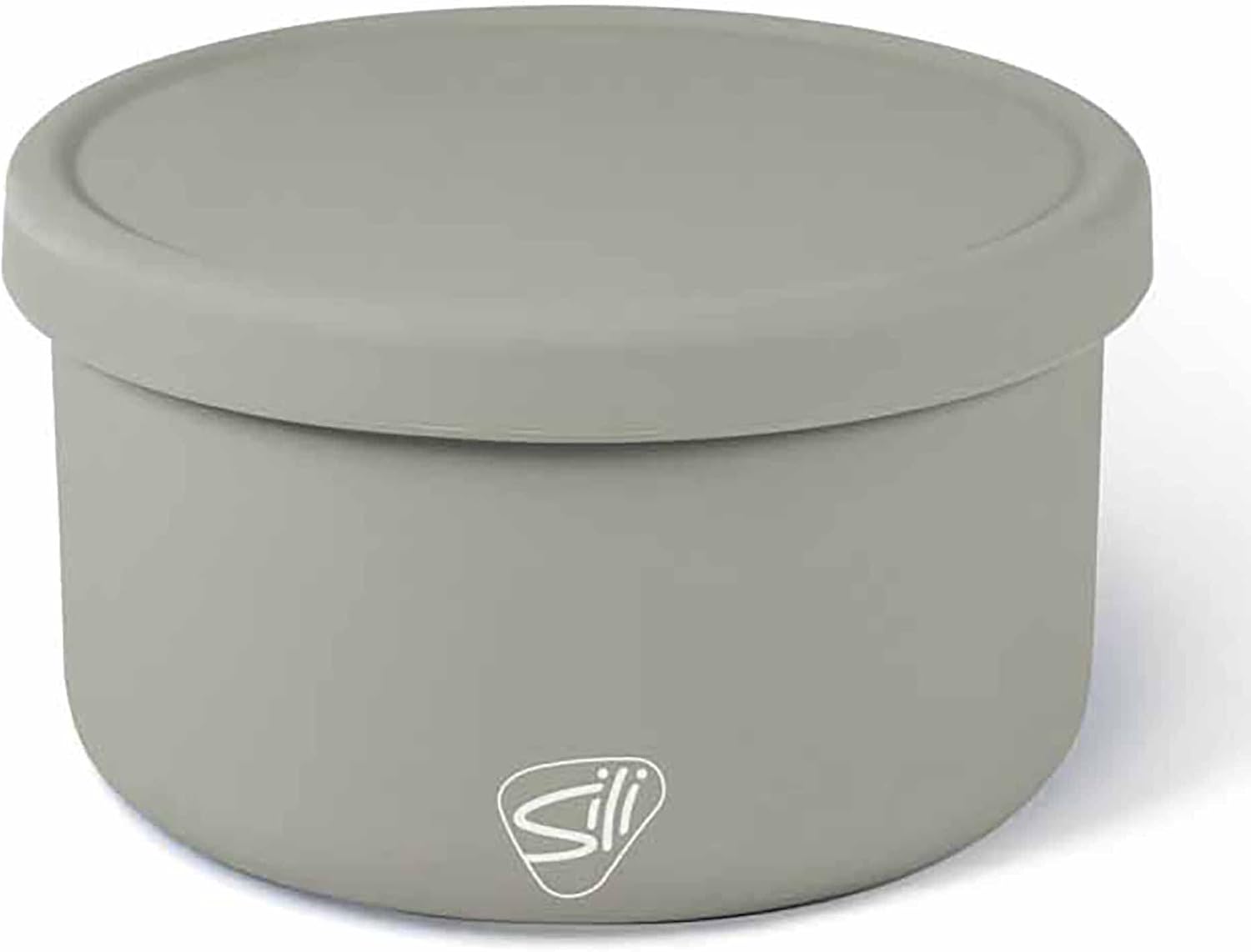 Silipint Cuencos de silicona con tapa de 20 oz paquete de 2 Moonstone – irrompible, flexible, microondas, lavavajillas, antideslizante