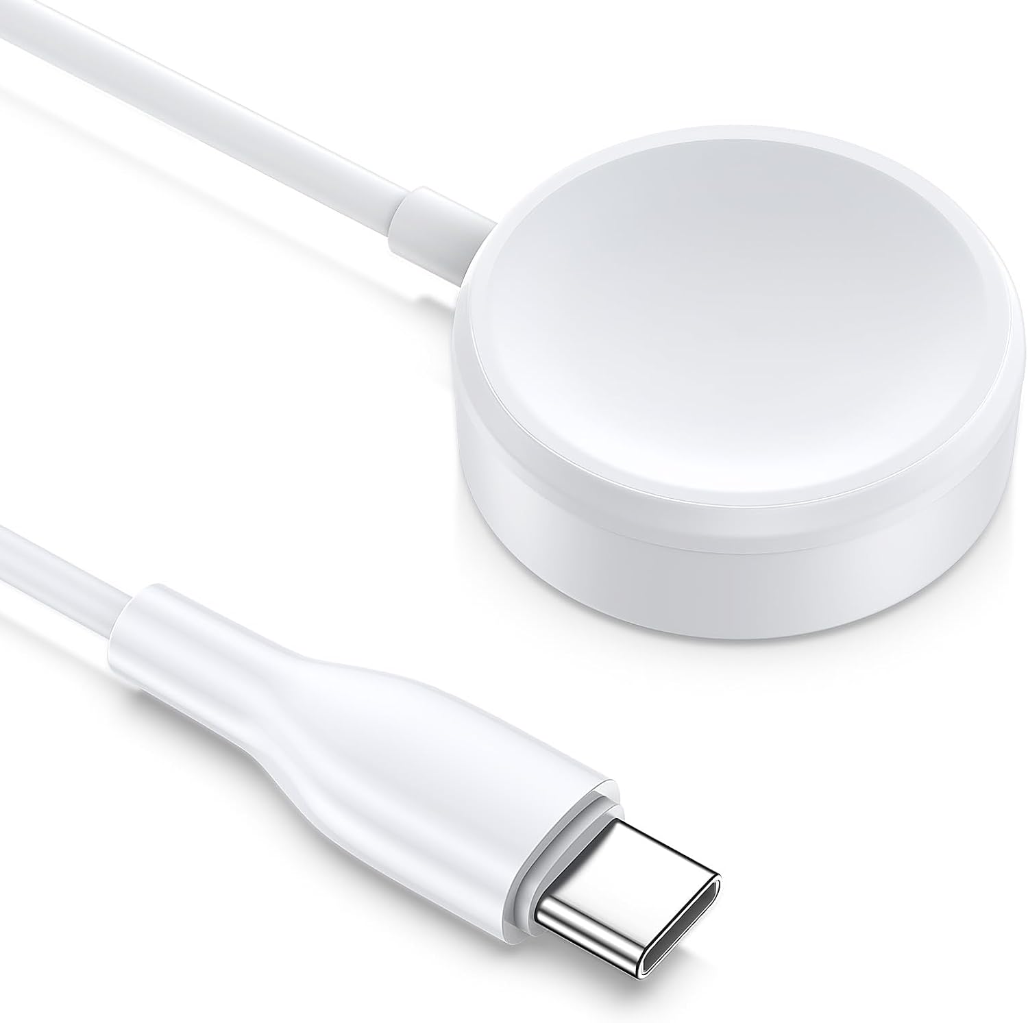 Cable de carga rápida compatible con Apple Watch, cargador USB C, almohadilla de carga magnética para Apple iWatch Ultra Series 8SE2SE7654321 con