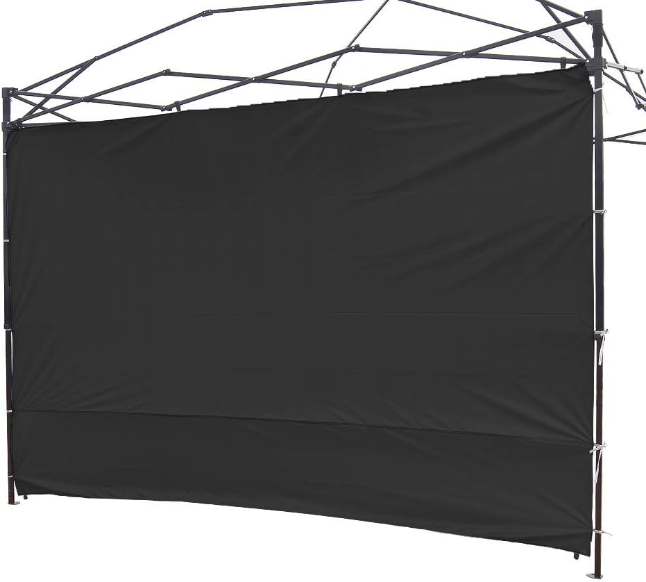 NINAT Toldo de pared solar impermeable para toldo desplegable de 8 x 8 pies, carpa de carpa de pierna recta, toldos instantáneos al aire libre,