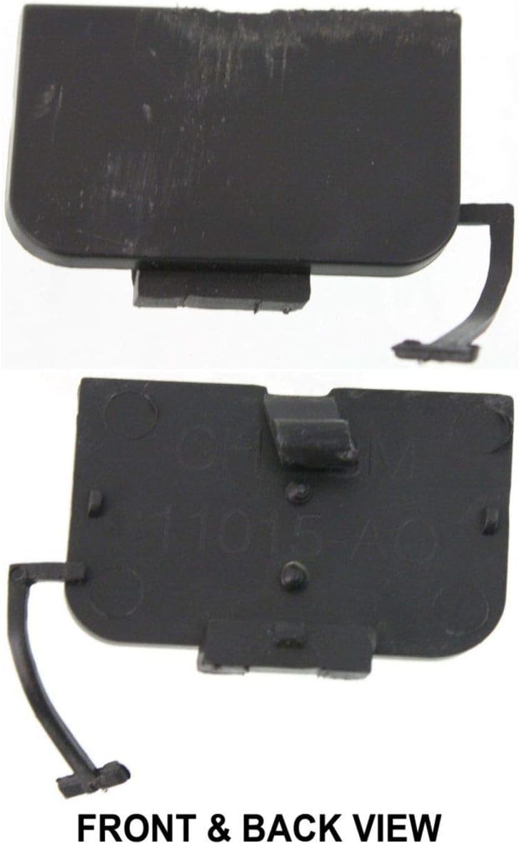 FITRITE AUTO PARTS Nueva cubierta de gancho de remolque para parachoques delantero BMW Serie 3 SedánWagon 2002-2005 sin paquete deportivo BM1029102