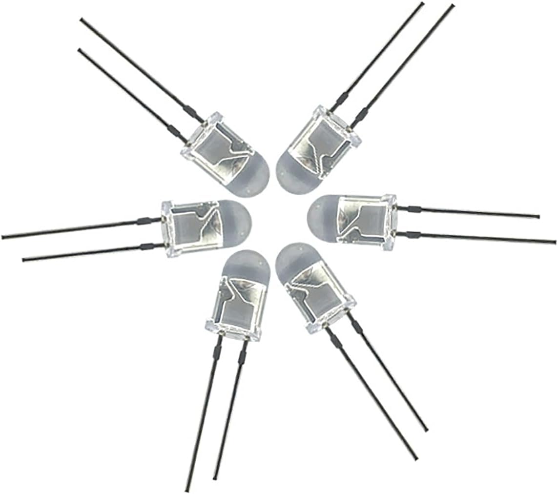 Ruiwaer 20 pares 0.197 in IR infrarrojo LED diodo emisor+receptor 940nm emisor receptor kit VS1838B 1838 sensor Ray visión nocturna lámpara