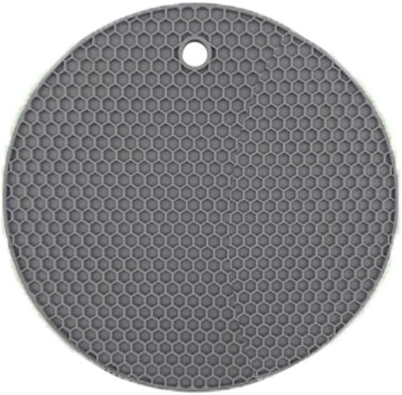 Juego de 4 alfombrillas de silicona para salvamanteles, almohadillas para ollas, manteles suaves para encimera de cocina, mesas, platos calientes,